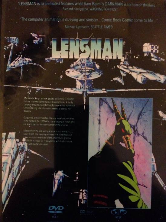 Lensman Laser Disc movie collectible [Barcode 724117926663] - Main Image 2