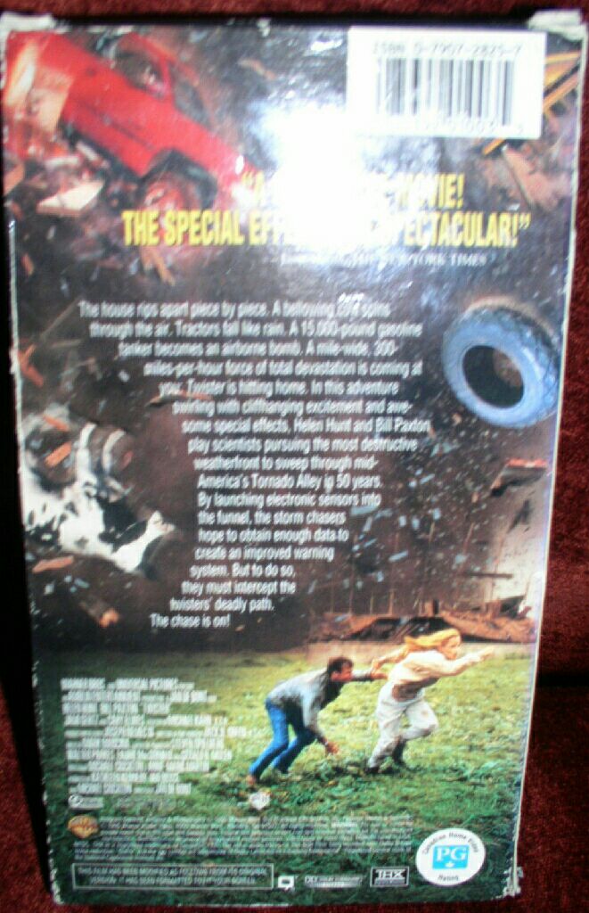 Twister VHS movie collectible [Barcode 08537201] - Main Image 2