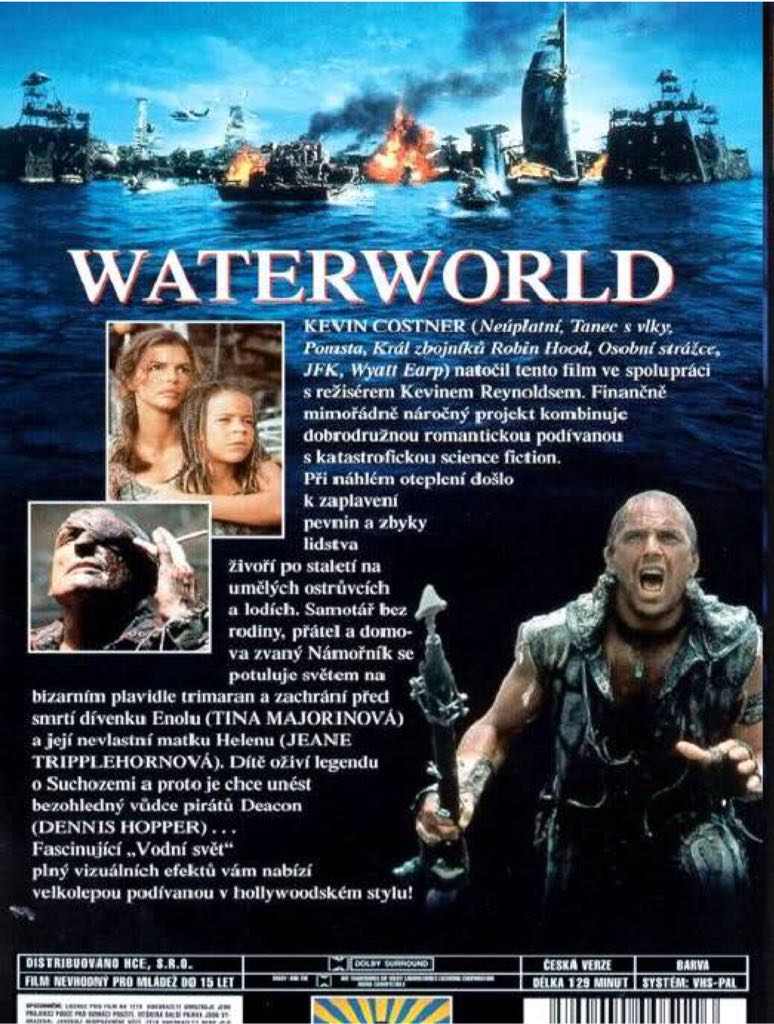 Waterworld Apple TV movie collectible [Barcode 025192129254] - Main Image 2