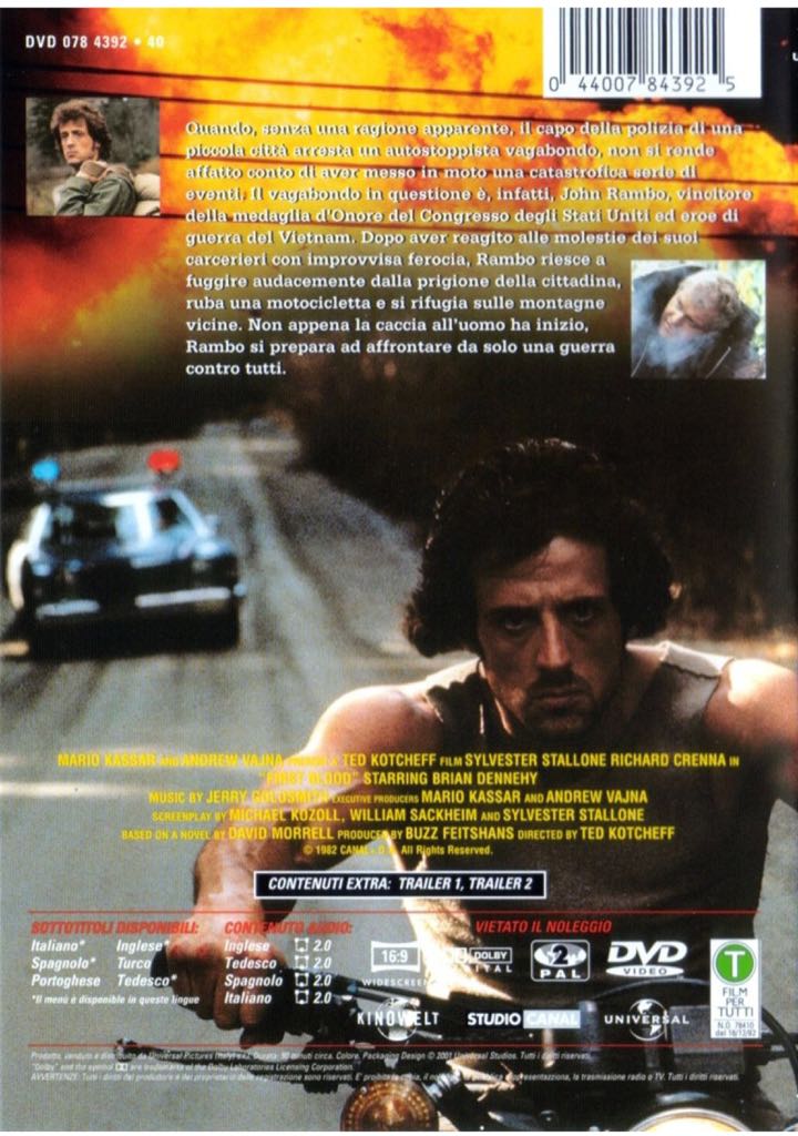 Rambo (2008) DC Digital Copy movie collectible [Barcode 057373200216] - Main Image 2