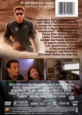 Broken Arrow DVD movie collectible [Barcode 9321337051741] - Main Image 2