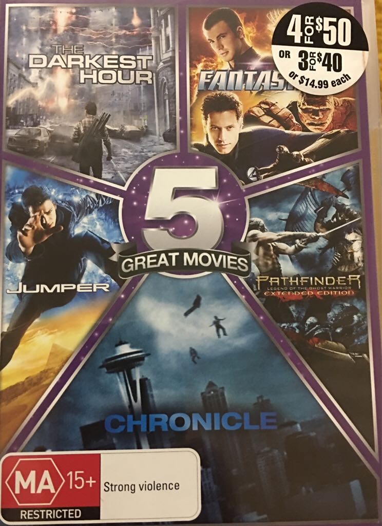 Jumper DVD movie collectible [Barcode 021100009915] - Main Image 2