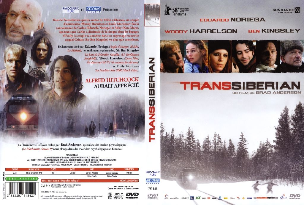 Transsiberian DVD movie collectible [Barcode 5706710216766] - Main Image 2
