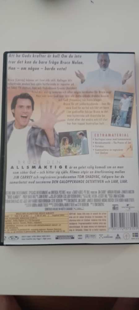 Bruce den allsmäktige DVD movie collectible [Barcode 7391772373151] - Main Image 2