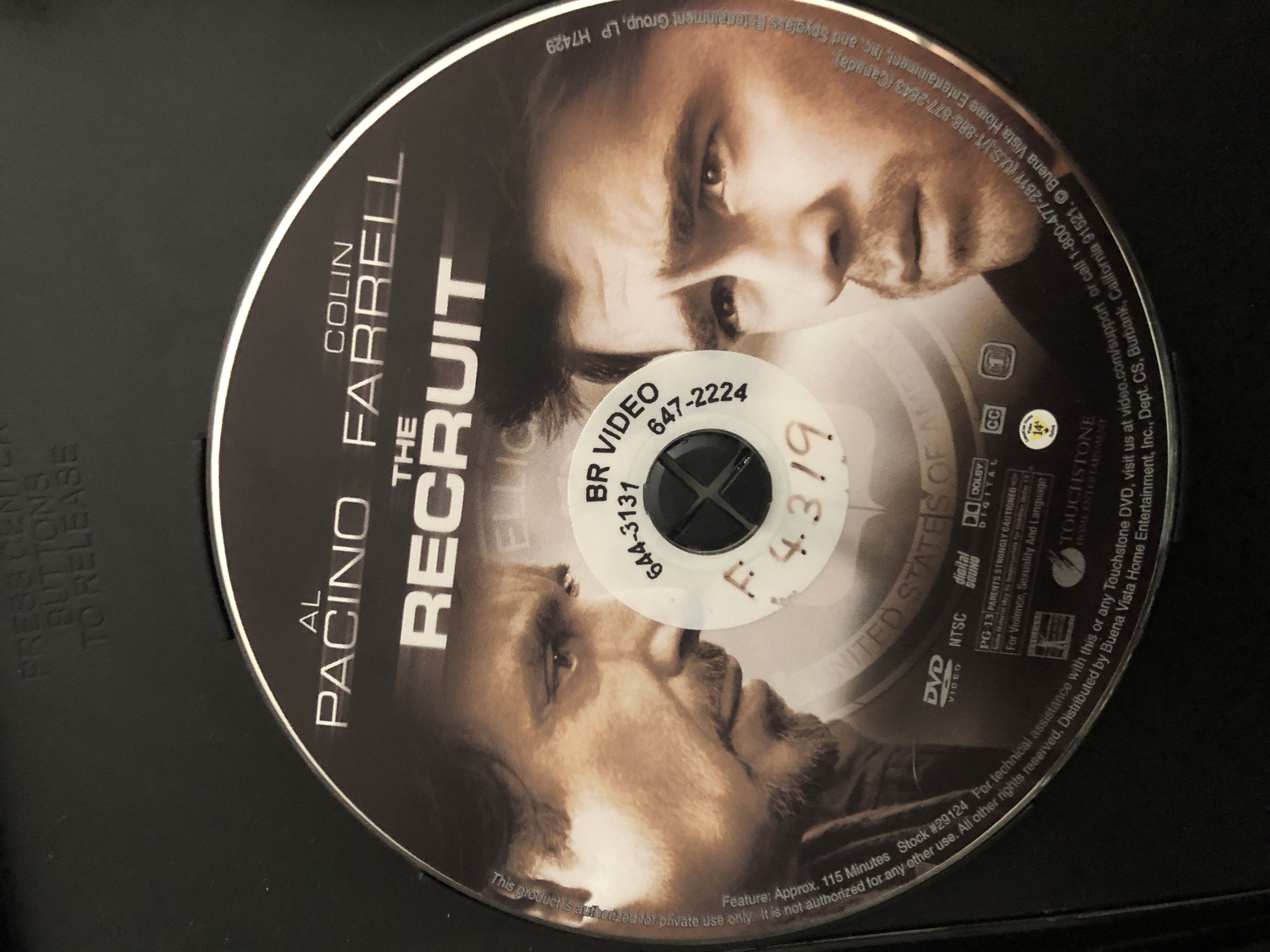 Recruit    M49 DVD movie collectible [Barcode 786936207996] - Main Image 3