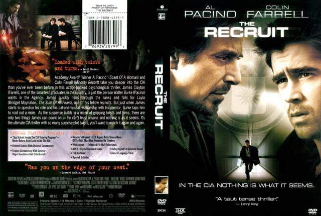 Recruit, The DVD movie collectible [Barcode 786936208740] - Main Image 2