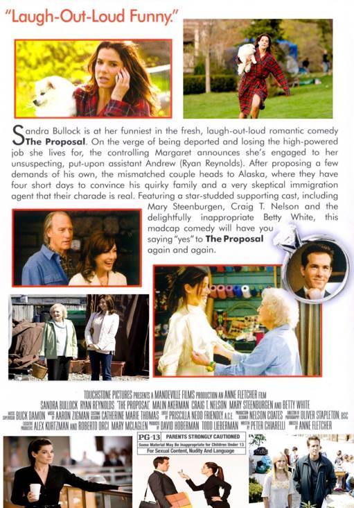 The Proposal DVD movie collectible [Barcode 8717418220204] - Main Image 2