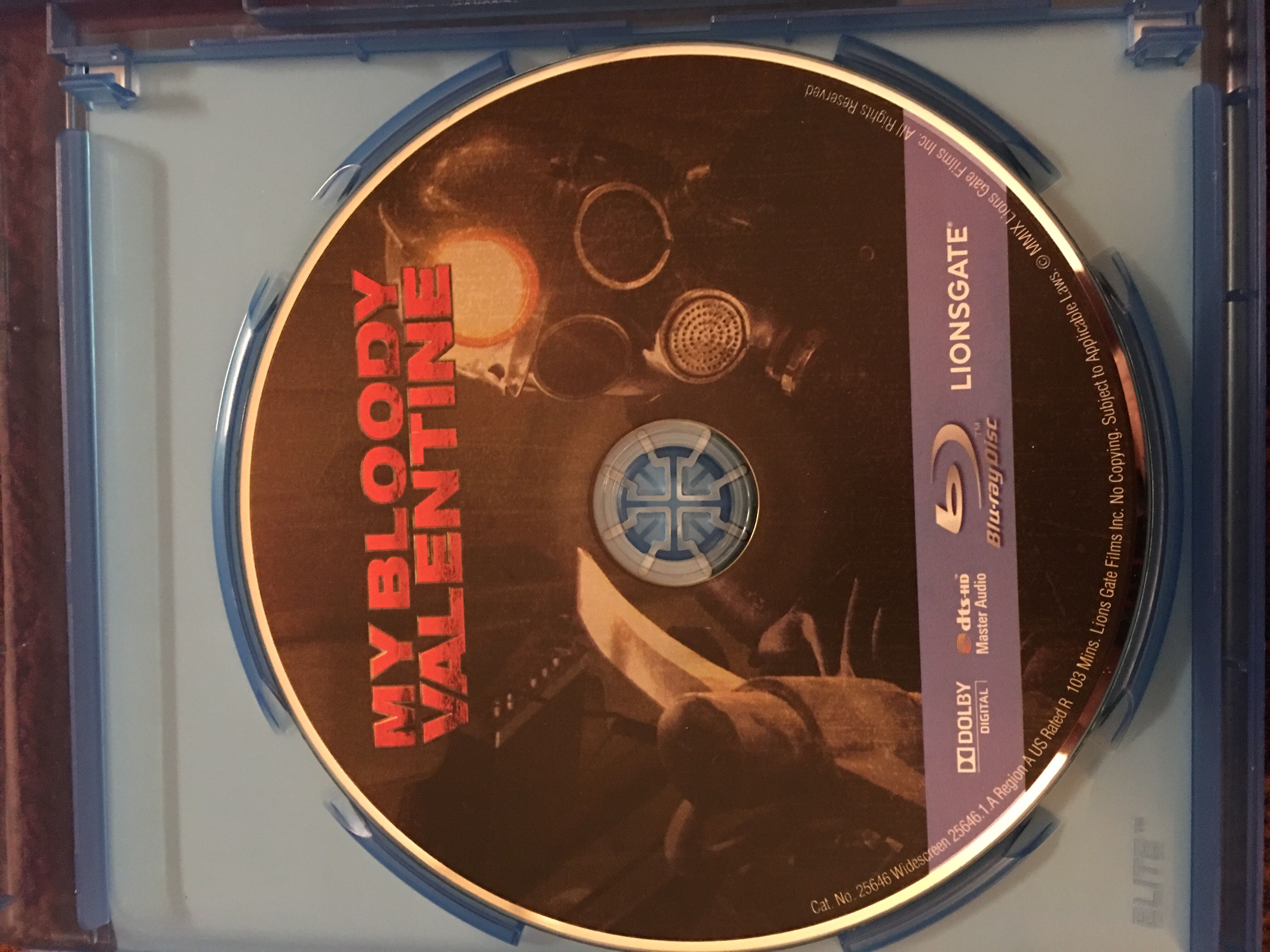 My Bloody Valentine (2009) Blu-ray movie collectible [Barcode 031398110200] - Main Image 3