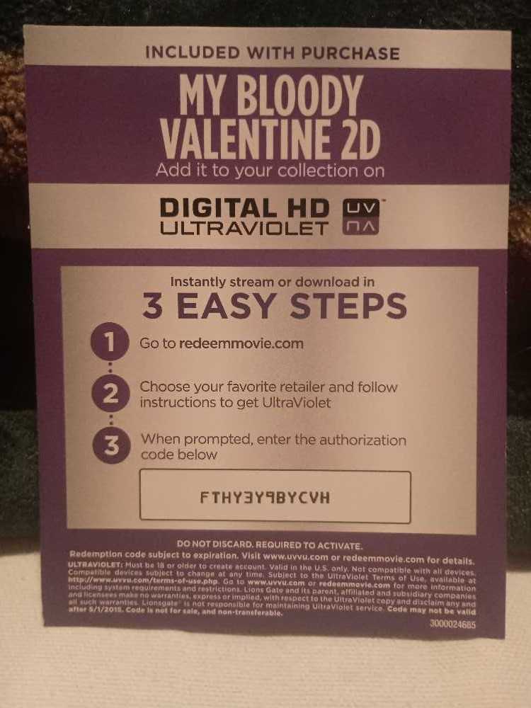 My Bloody Valentine (2009) Blu-ray movie collectible [Barcode 031398110200] - Main Image 4