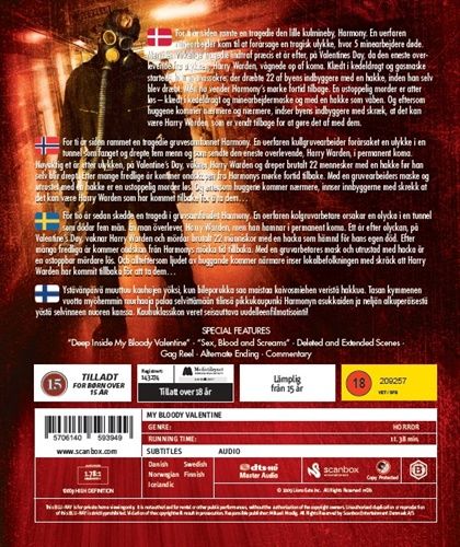 My Bloody Valentine Blu-ray movie collectible [Barcode 5060052417244] - Main Image 2