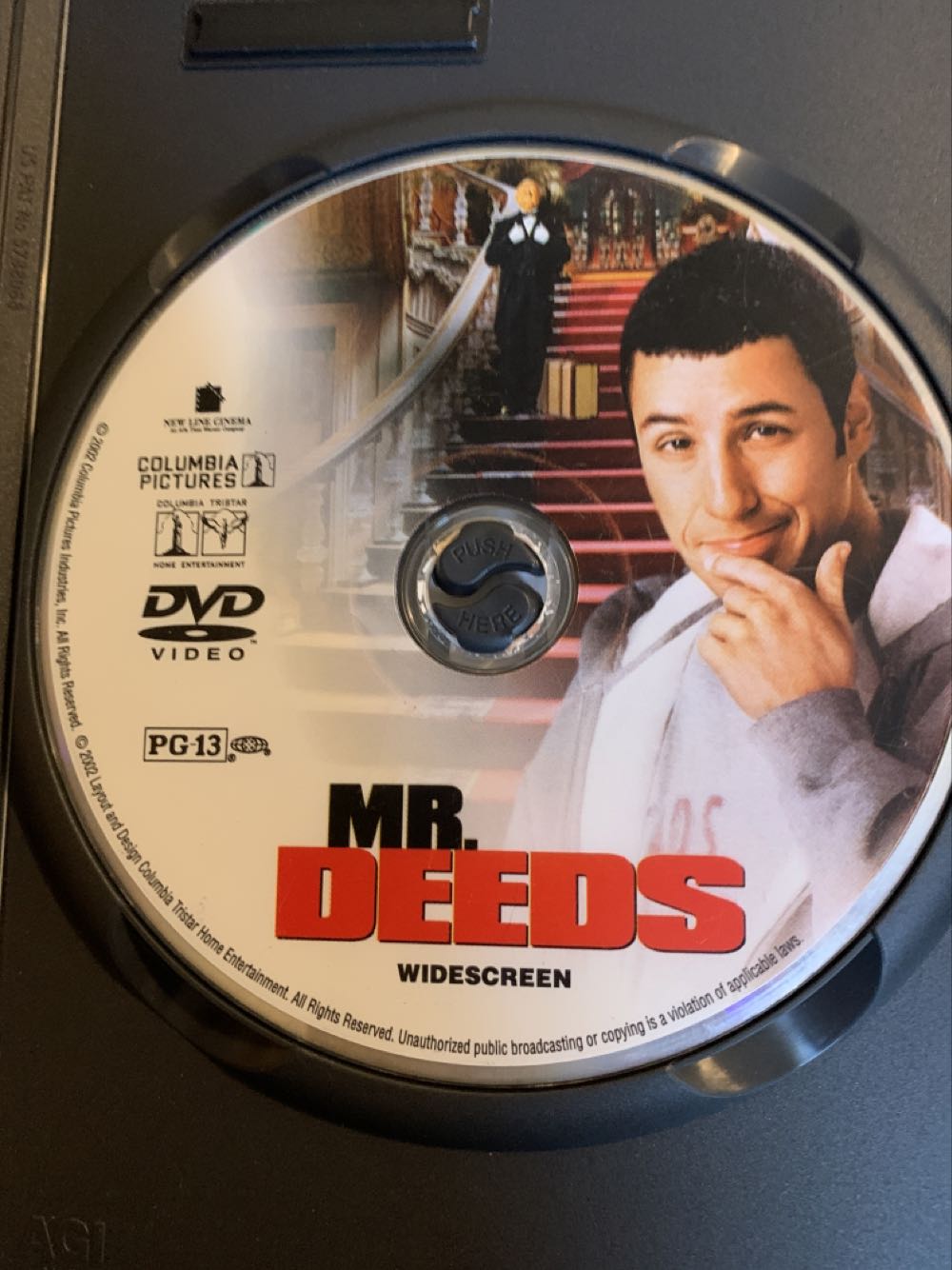 Mr. Deeds DVD-R movie collectible [Barcode 043396078222] - Main Image 3