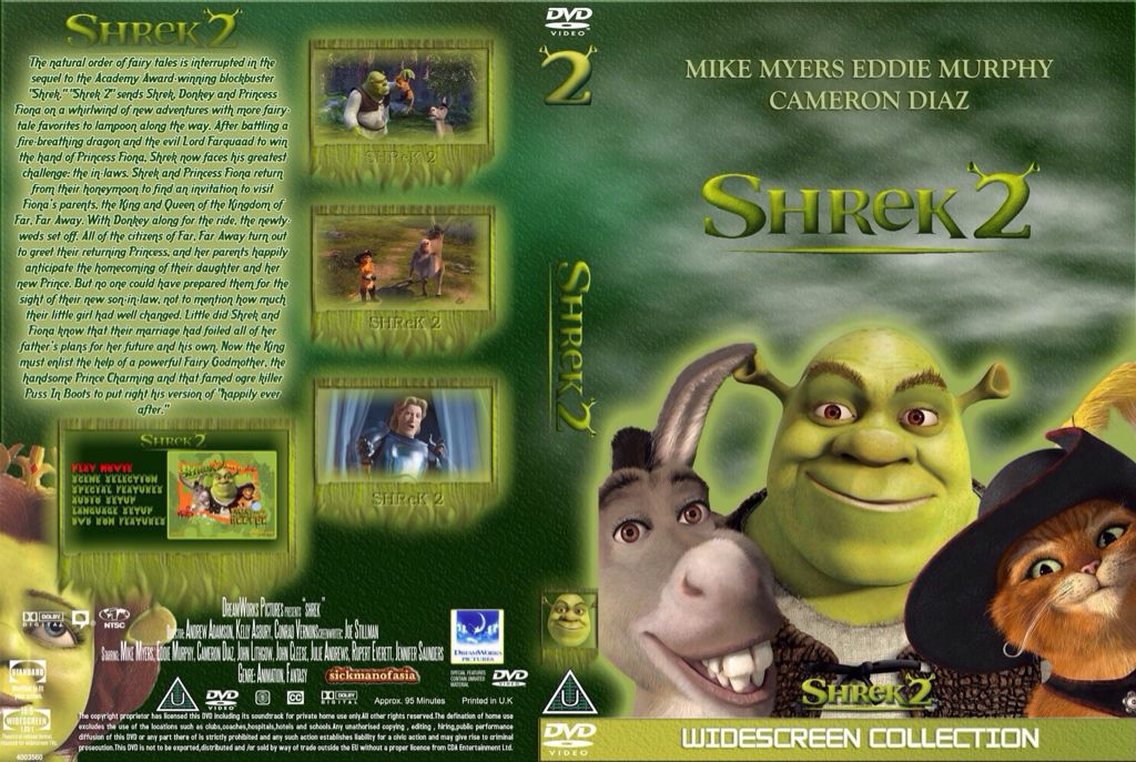 Shrek 2 Blu-ray movie collectible [Barcode 5050583016634] - Main Image 2