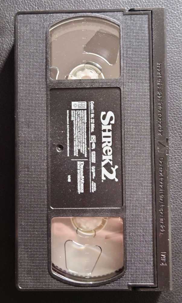 Shrek 2 VHS movie collectible [Barcode 678149087437] - Main Image 4