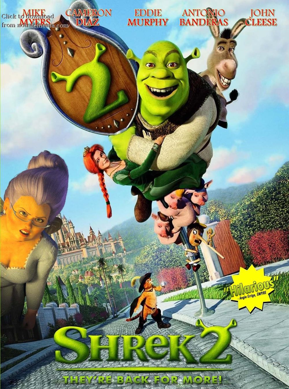 Shrek  2 DVD movie collectible [Barcode 7892141404679] - Main Image 4