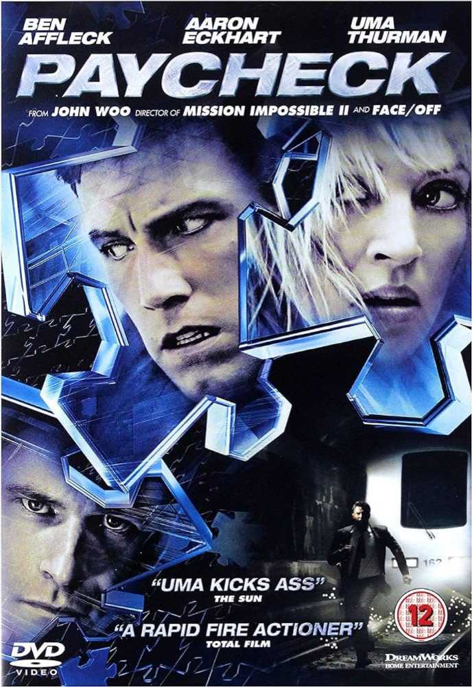 Paycheck Digital Copy movie collectible [Barcode 0097363380344] - Main Image 3