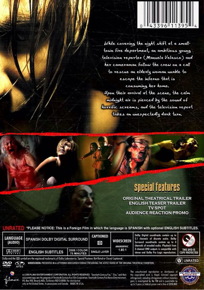 Rec DVD movie collectible [Barcode 5030305512064] - Main Image 2