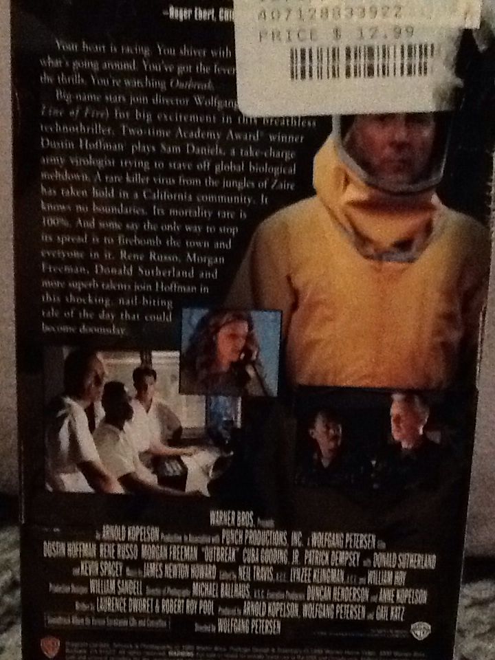 Outbreak VHS movie collectible - Main Image 2