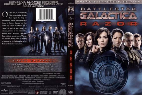 Battlestar Galactica: Razor DVD movie collectible [Barcode 5050582532579] - Main Image 2