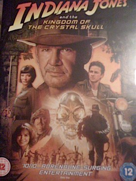 Indiana Jones and the Kingdom of the Crystal Skull DVD movie collectible [Barcode 5014437981530] - Main Image 1
