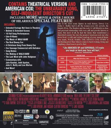 Walk Hard: The Dewey Cox Story DVD movie collectible [Barcode 043396252660] - Main Image 2