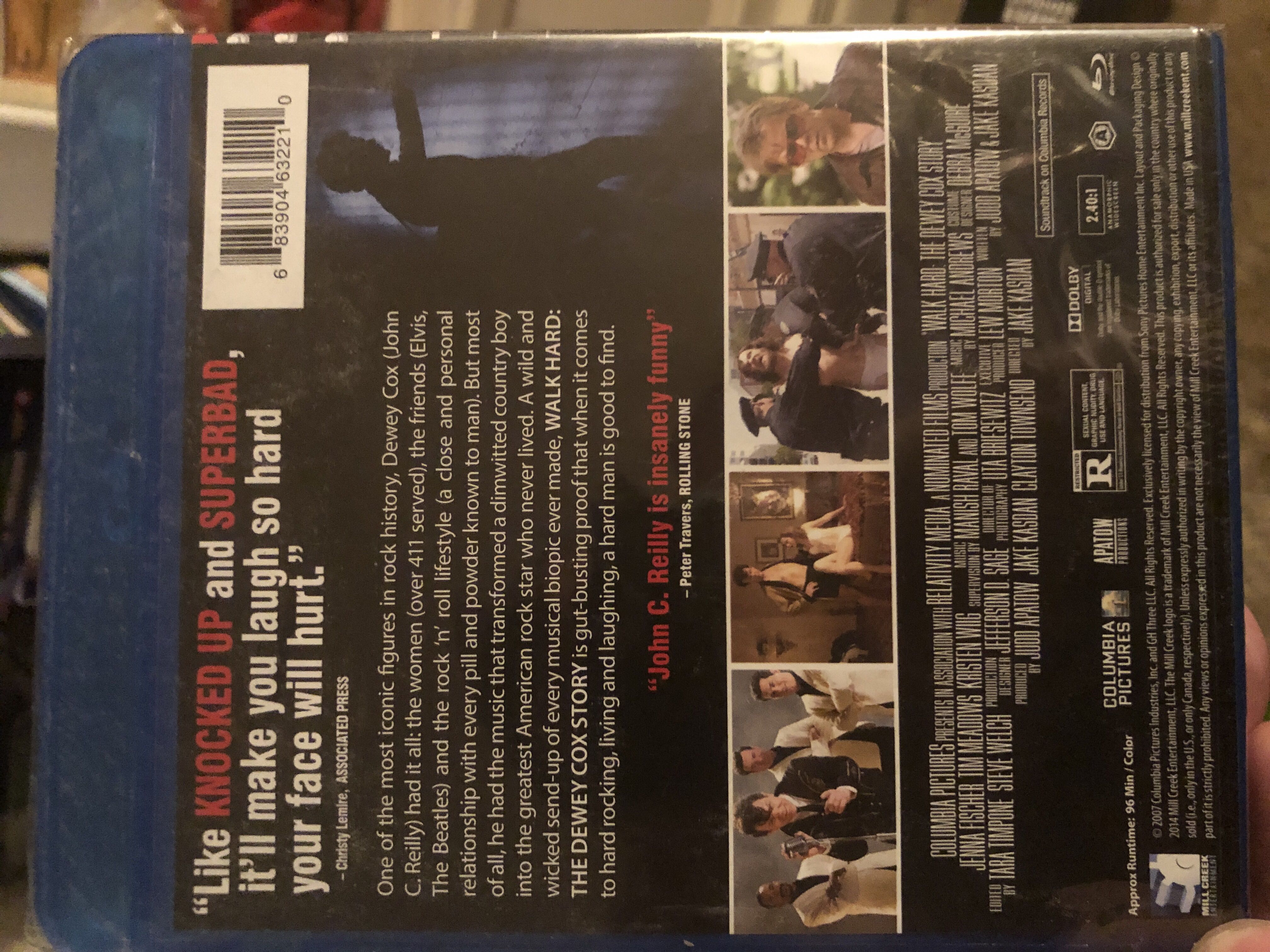 Walk Hard: The Dewey Cox Story Blu-ray movie collectible [Barcode 683904632210] - Main Image 4