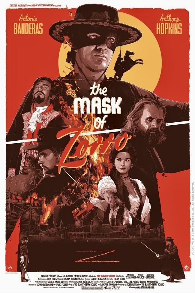The Mask of Zorro Digital Copy movie collectible [Barcode 043396337206] - Main Image 4