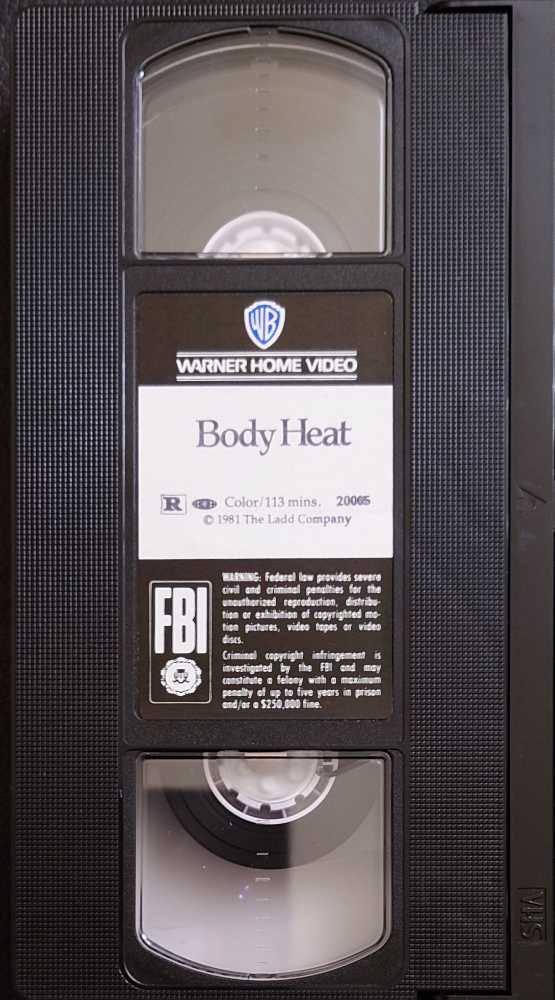 Body Heat DVD movie collectible [Barcode 085392000531] - Main Image 3
