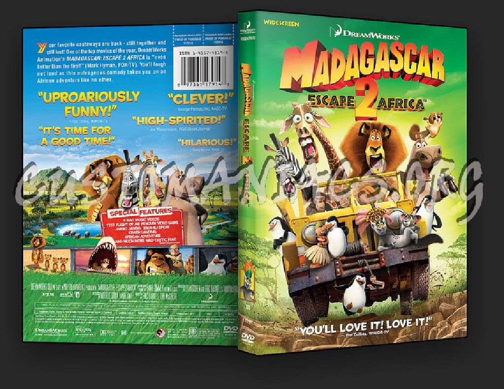Madagascar: Escape 2 Africa  movie collectible [Barcode 8714865601105] - Main Image 2