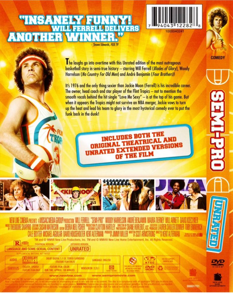 Semi-Pro Google Play movie collectible [Barcode 065935818601] - Main Image 2