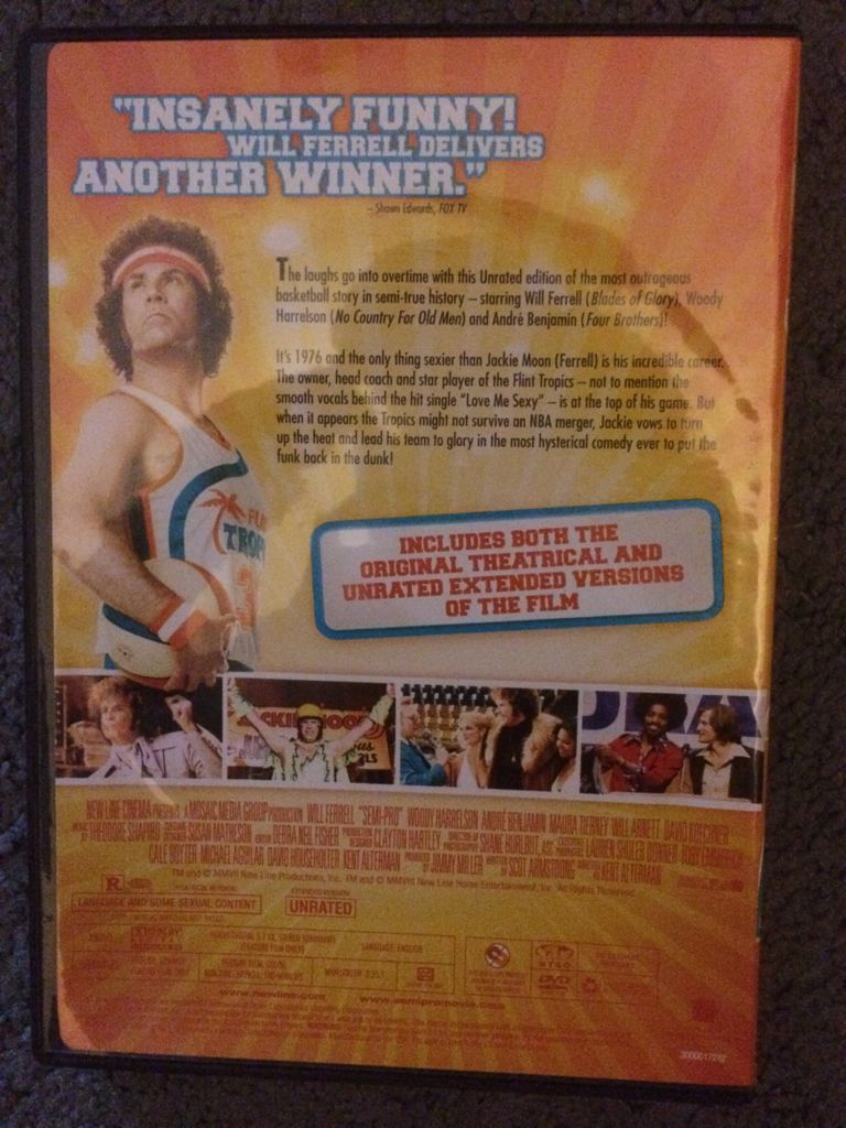 Semi-Pro DVD movie collectible - Main Image 2