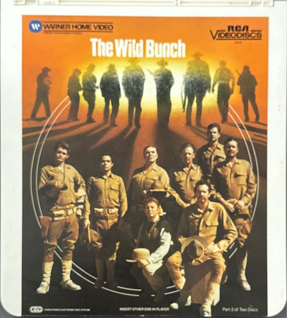 The Wild Bunch CED movie collectible [Barcode 076476031350] - Main Image 2