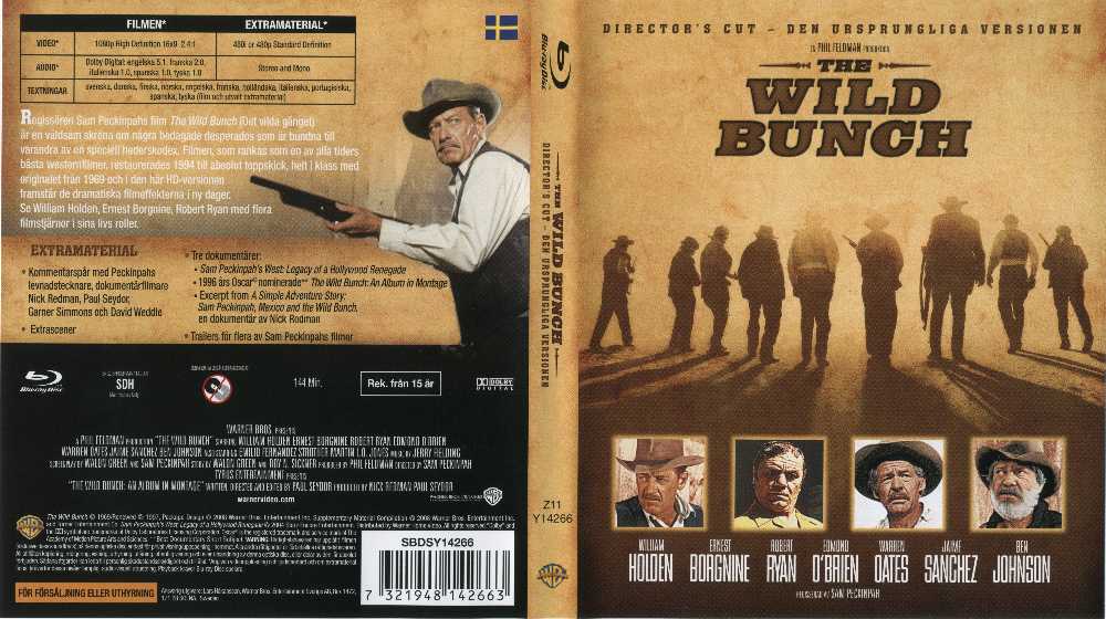 The Wild Bunch Blu-ray movie collectible [Barcode 7321948142663] - Main Image 2