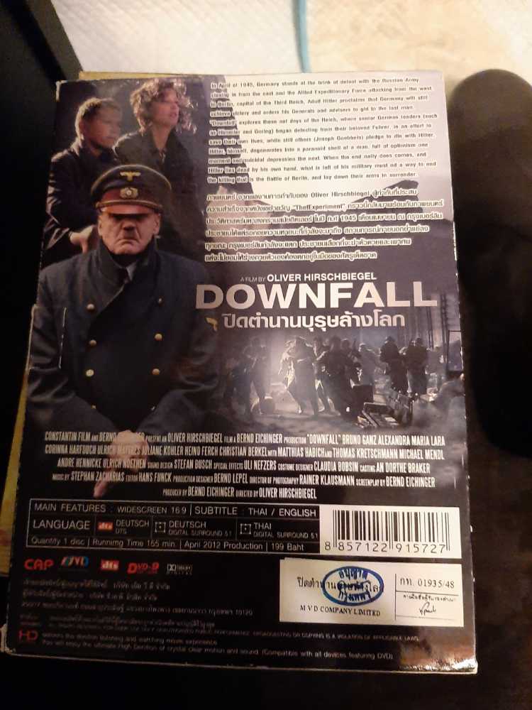 Downfall DVD movie collectible [Barcode 0043396115453] - Main Image 2