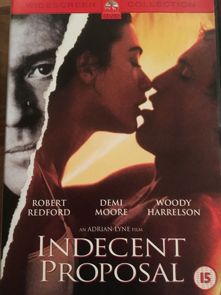 Indecent Proposal DVD movie collectible - Main Image 1
