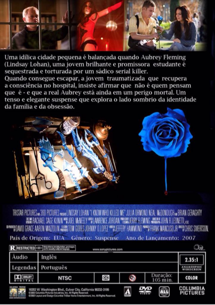I Know Who Killed Me Apple TV+ movie collectible [Barcode 043396236998] - Main Image 2