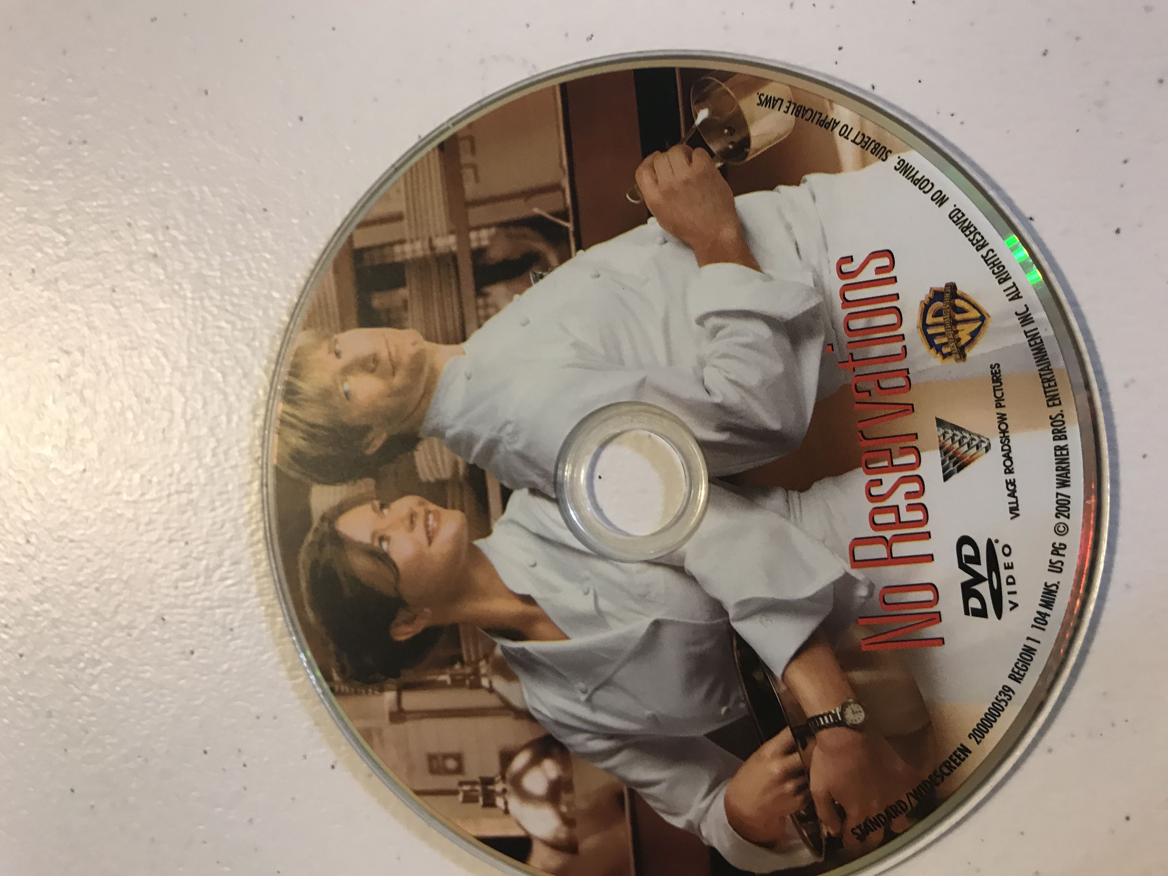 No Reservations DVD movie collectible [Barcode 085391143161] - Main Image 3