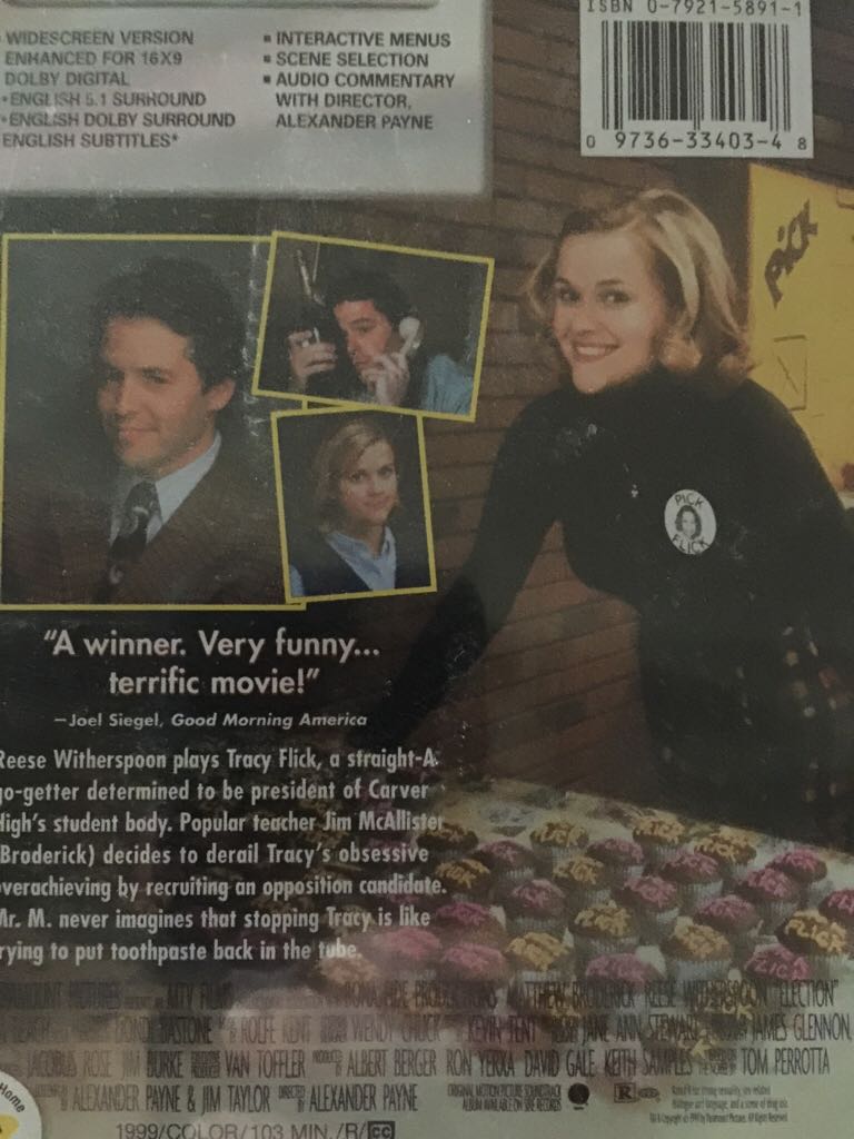 Election DVD movie collectible [Barcode 097363340348] - Main Image 2