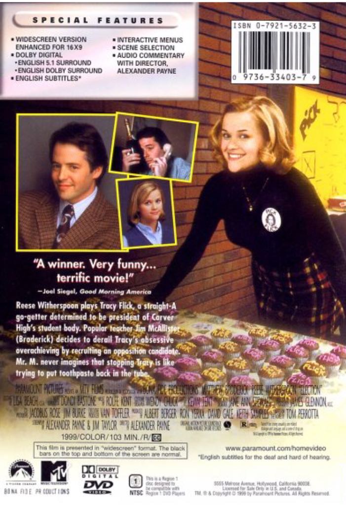 Election DVD movie collectible [Barcode 5014437803634] - Main Image 2