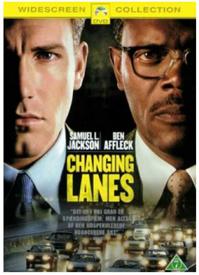 Changing Lanes DVD movie collectible [Barcode 5014437825384] - Main Image 2