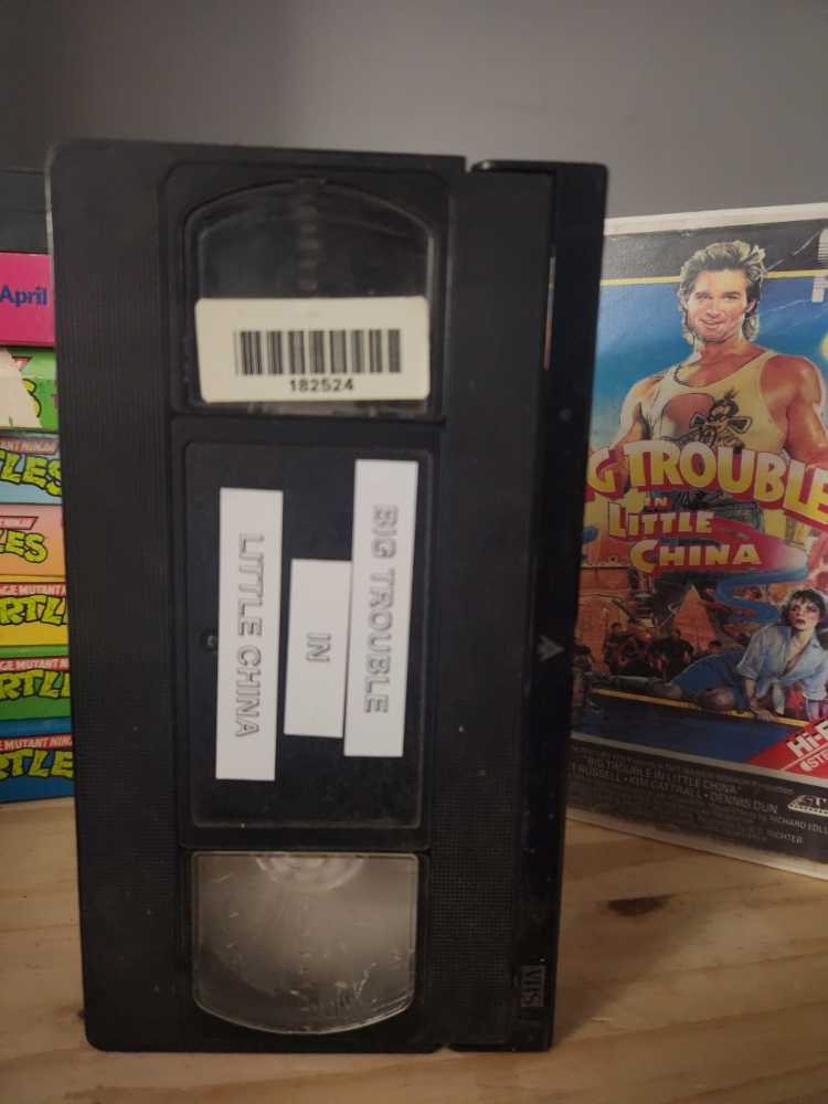 Big Trouble in Little China VHS movie collectible [Barcode 4010232024848] - Main Image 3