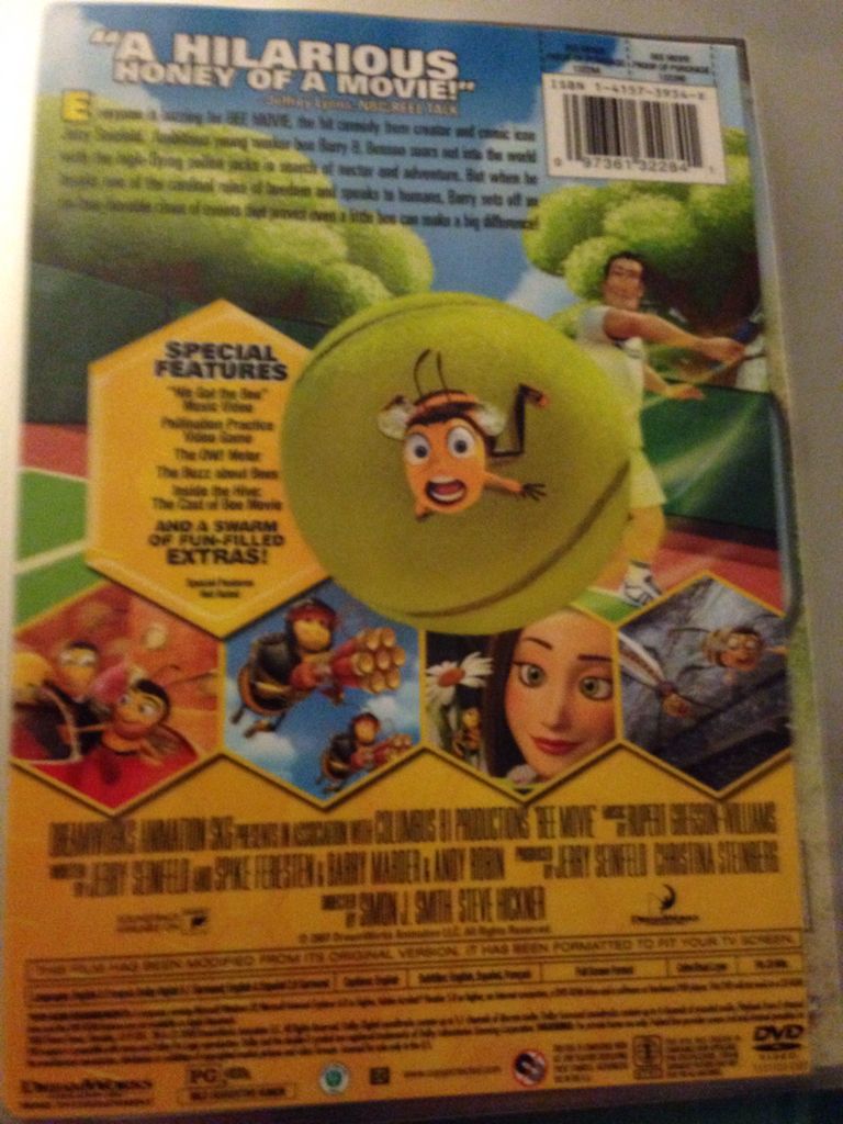 Bee Movie DVD movie collectible [Barcode 097361322841] - Main Image 2