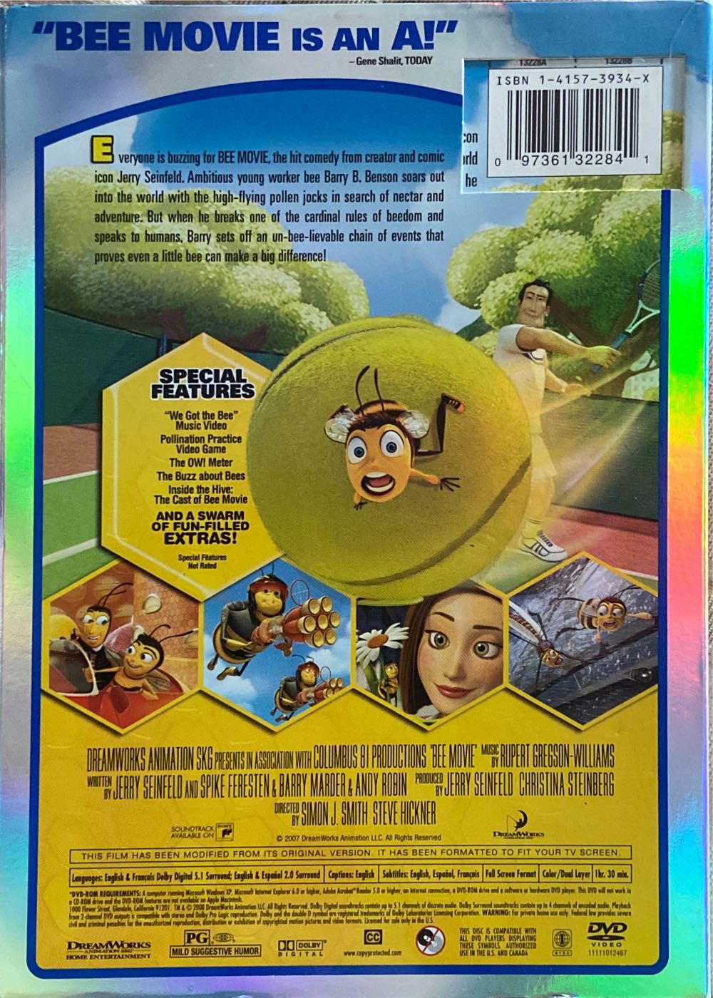 Bee Movie DVD movie collectible [Barcode 097361322841] - Main Image 4