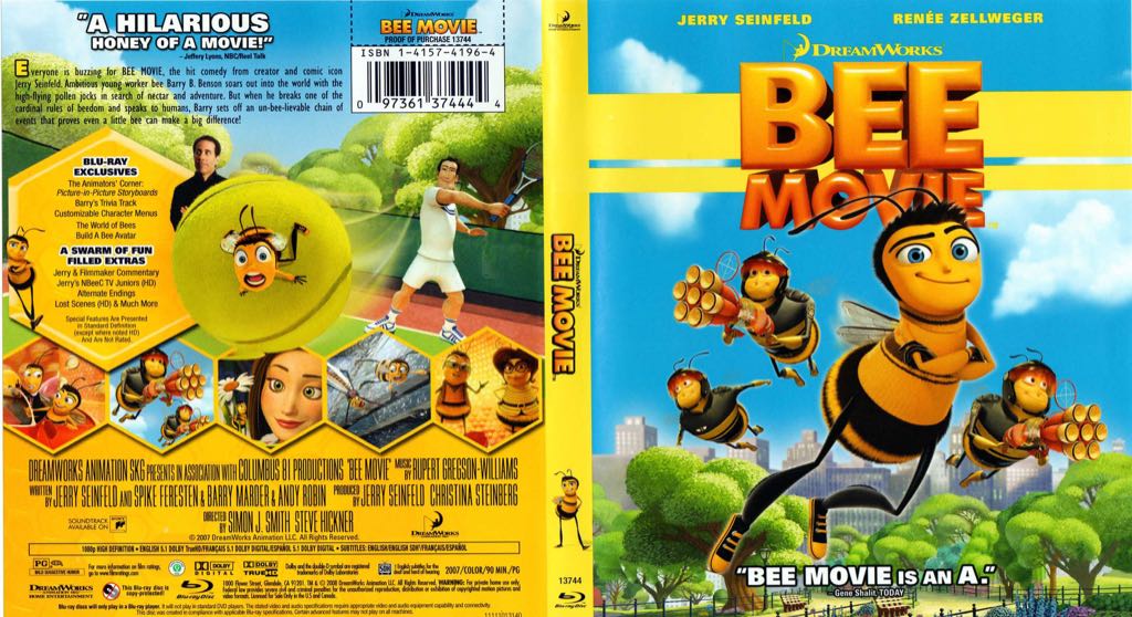 Bee Movie DVD movie collectible [Barcode 7332505001033] - Main Image 2