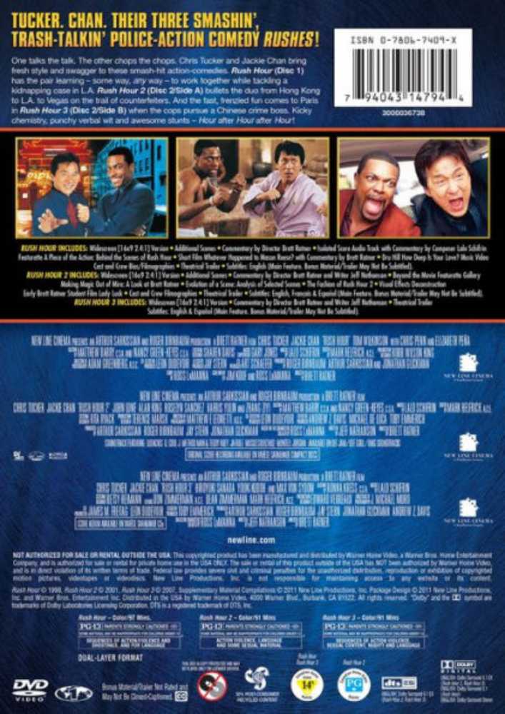 Rush Hour 03 YouTube movie collectible [Barcode 5051890020055] - Main Image 4