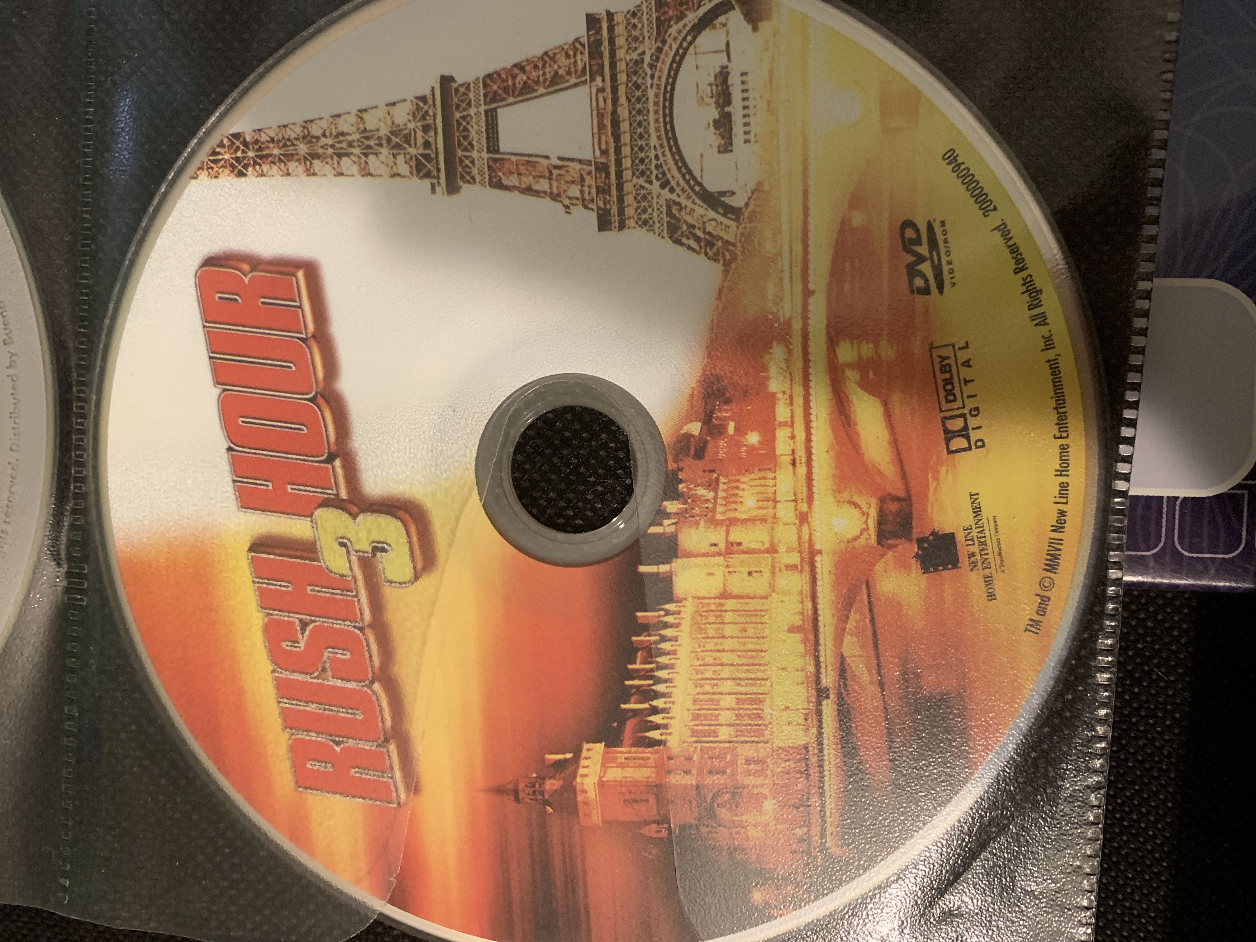 Rush Hour 3 DVD movie collectible [Barcode 794043109300] - Main Image 3