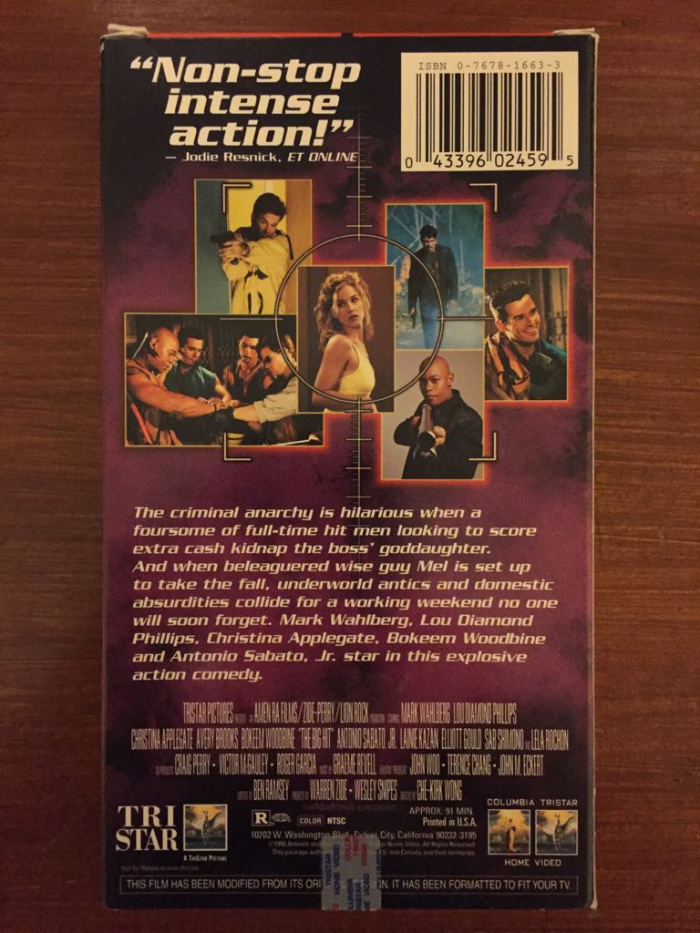 Big Hit, The VHS movie collectible [Barcode 043396024595] - Main Image 2