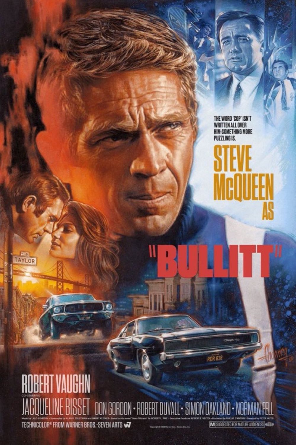 Bullitt Blu-ray movie collectible [Barcode 7321900136846] - Main Image 3
