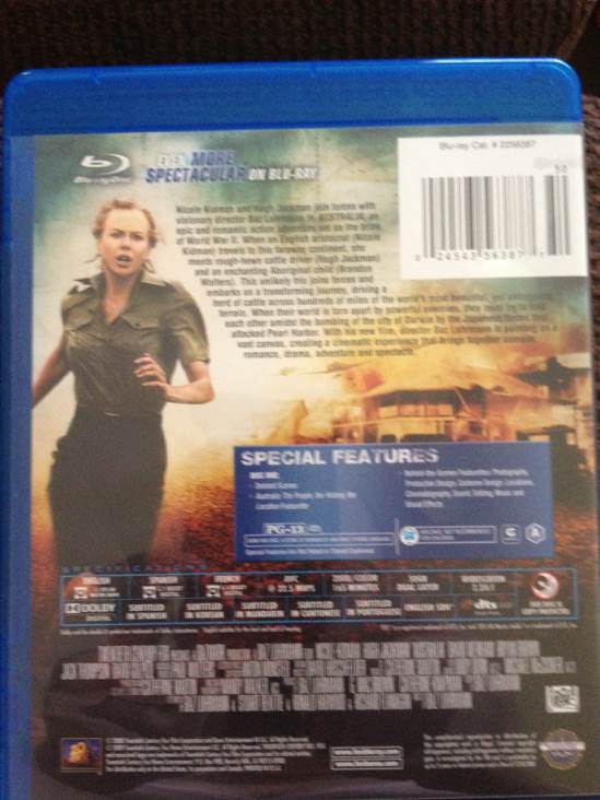 Australia DVD movie collectible [Barcode 024543563877] - Main Image 2