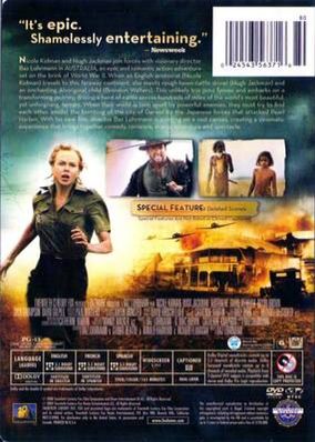 Australia DVD movie collectible [Barcode 8712626041788] - Main Image 2