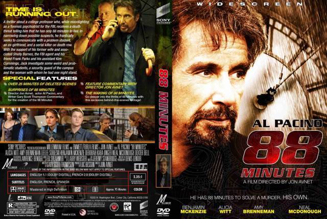 88 Minutes DVD movie collectible [Barcode 4006680049816] - Main Image 2
